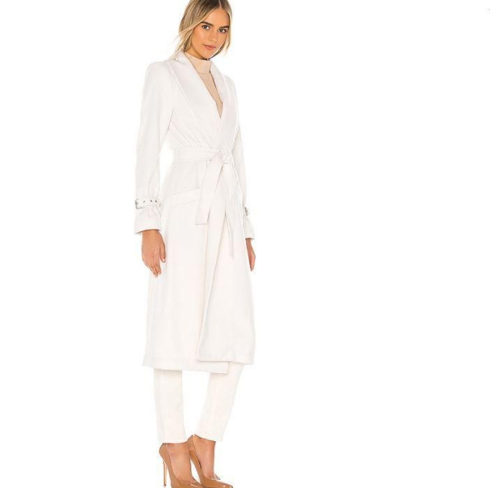 *coming* PAIGE Greylin Wool Coat Small - Picture 2 of 4